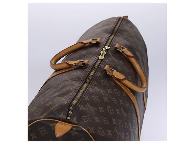 LOUIS VUITTON Monogram Keepall 60 Borsa Boston M41422 LV Auth 113321 Monogramma - vista 6