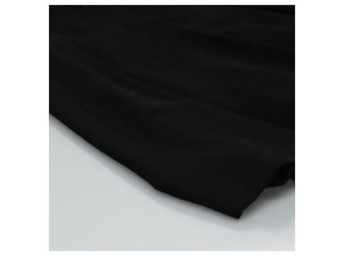 Falda CHANEL de algodón negra CC Auth ac3620 Negro - vista 15