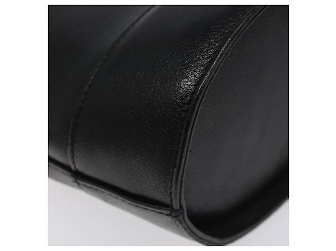 Borsa MCM in pelle nera e oro Auth yk17655 Nero D'oro - vista 13