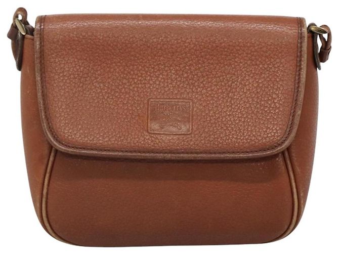 Autre Marque Bolso de Hombro Burberrys de Cuero Marrón Auth ti2845 - vista 13