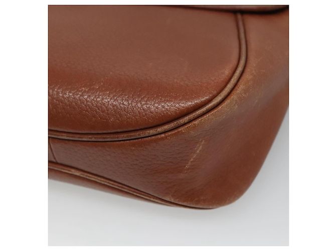 Autre Marque Bolso de Hombro Burberrys de Cuero Marrón Auth ti2845 - vista 15