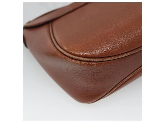 Autre Marque Bolso de Hombro Burberrys de Cuero Marrón Auth ti2845 - vista 16