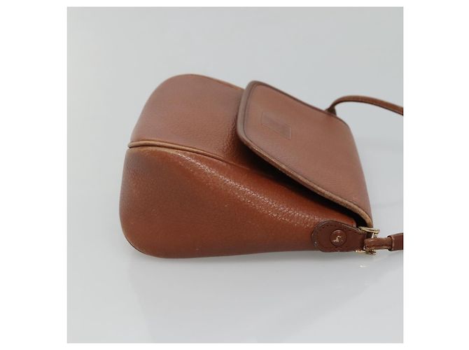 Autre Marque Bolso de Hombro Burberrys de Cuero Marrón Auth ti2845 - vista 3