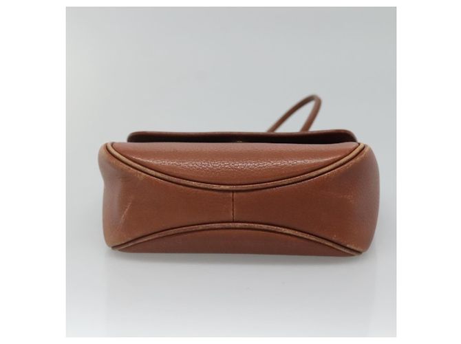 Autre Marque Bolso de Hombro Burberrys de Cuero Marrón Auth ti2845 - vista 5