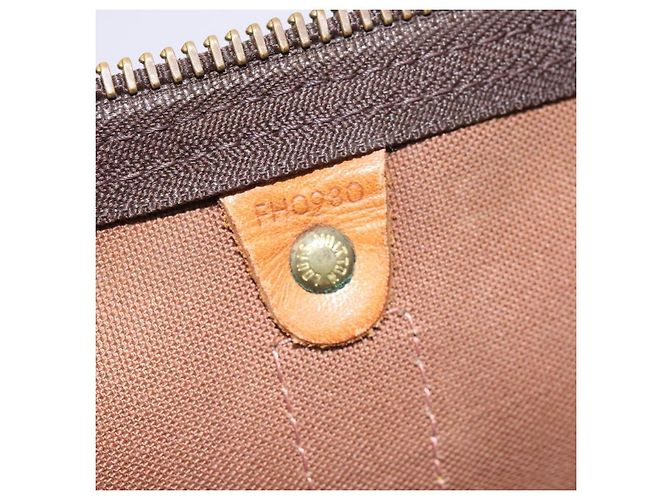 LOUIS VUITTON Monogram Keepall 55 Borsa Boston M41424 LV Auth EC242 Monogramma - vista 12