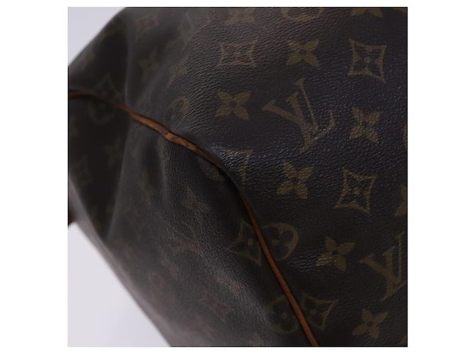 LOUIS VUITTON Monogram Keepall 55 Borsa Boston M41424 LV Auth EC242 Monogramma - vista 14