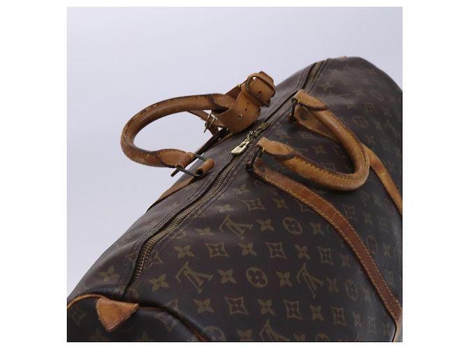 LOUIS VUITTON Monogram Keepall 55 Borsa Boston M41424 LV Auth EC242 Monogramma - vista 6