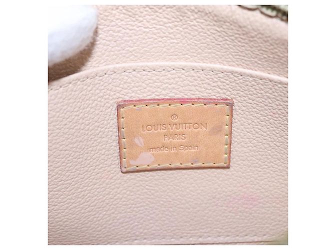 LOUIS VUITTON Pochette Cosmetica Damier Azur PM N60024 LV Auth EC298 - vista 18
