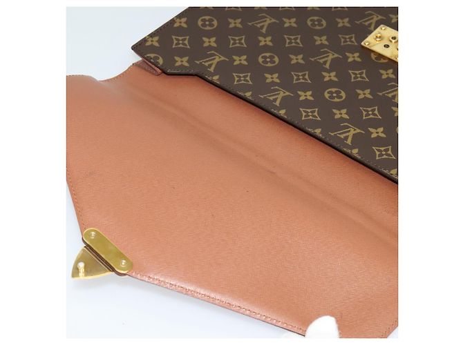 LOUIS VUITTON Monogram Porta Documenti Bandoliera Borsa M53338 Auth ep7782 Monogramma - vista 20