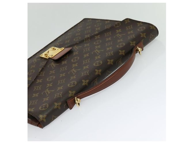 LOUIS VUITTON Monogram Porta Documenti Bandoliera Borsa M53338 Auth ep7782 Monogramma - vista 6