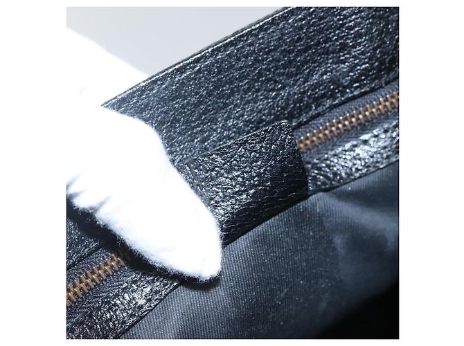GUCCI GG Canvas Tote Bag Schwarz 120898 Auth nb109 - Ansicht 19