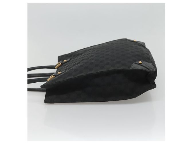 GUCCI GG Canvas Tote Bag Schwarz 120898 Auth nb109 - Ansicht 4