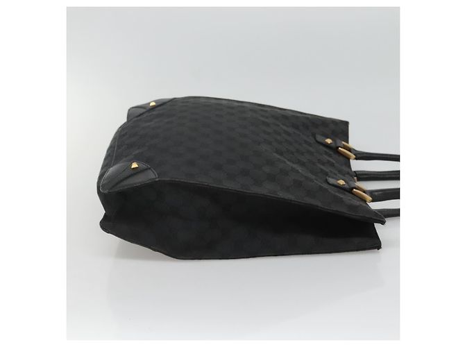 GUCCI GG Canvas Tote Bag Schwarz 120898 Auth nb109 - Ansicht 5