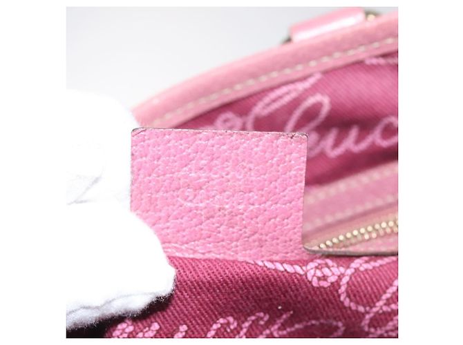 GUCCI GG Canvas Tote Bag Beige Pink Auth nb054 - Ansicht 20