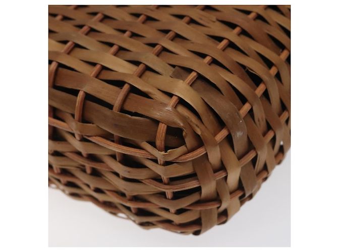 FENDI Strohhandschuh Raffia Braun Auth mr1096 - Ansicht 16