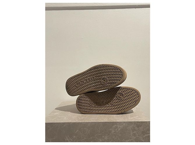 Céline Botines CELINE T.EU 38 Tela Beige - vista 5