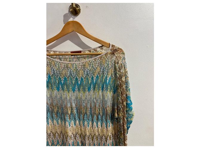 MISSONI Kleid T.IT 42 Viskose Mehrfarben - Ansicht 2