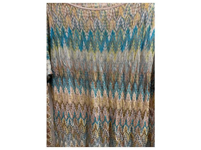 MISSONI Kleid T.IT 42 Viskose Mehrfarben - Ansicht 4
