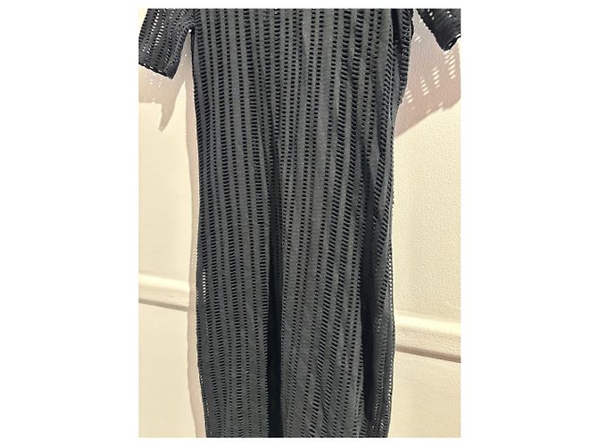 Vestido ALEXANDER WANG T. Internacional XS Algodón Negro - vista 6