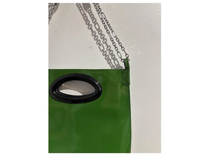 MARNI Borse T. Pelle Verde - vista 2