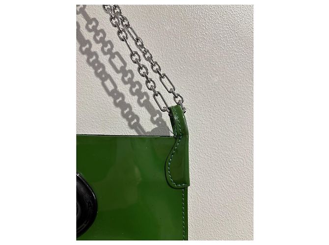 MARNI Borse T. Pelle Verde - vista 7