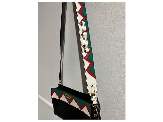 PRADA Handbags T.  Leather Black - view 14