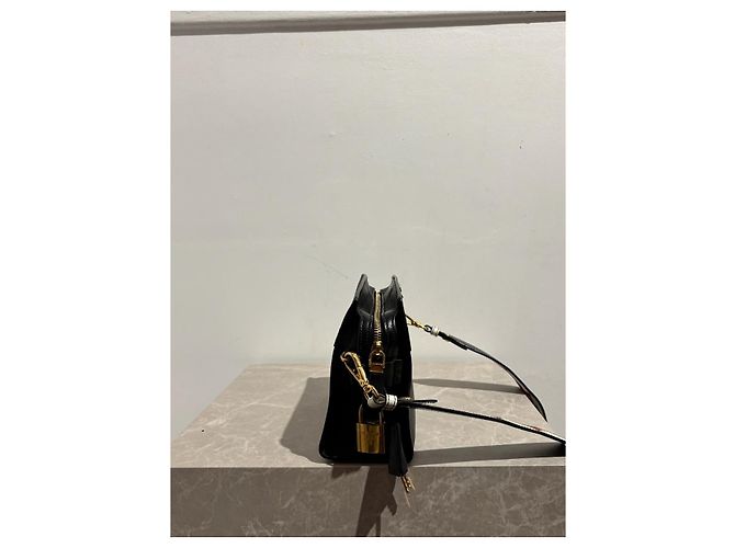 PRADA Handbags T.  Leather Black - view 4