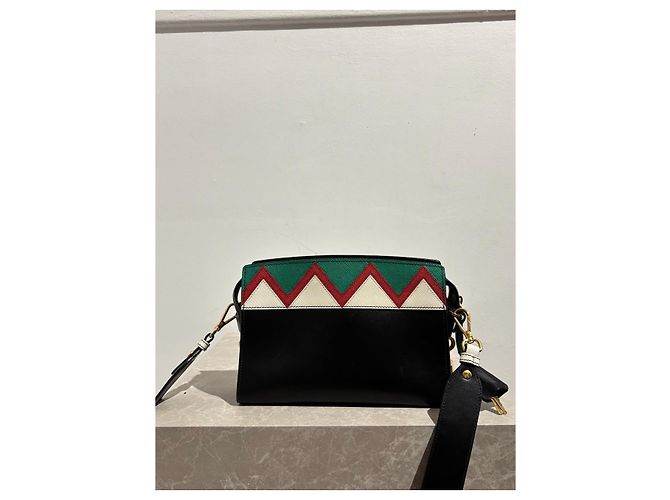 PRADA Handbags T.  Leather Black - view 5