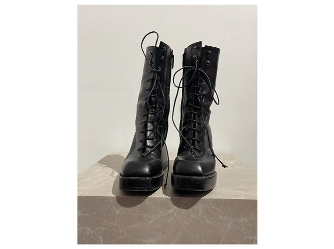 Botas NODALETO T.EU 37 Cuero Negro - vista 2
