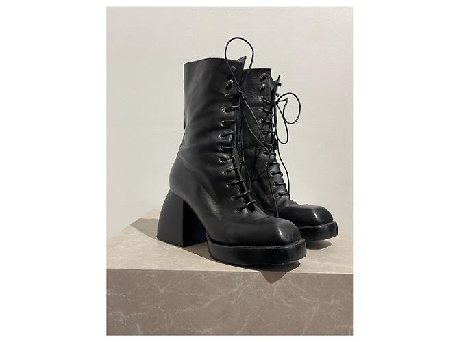 Botas NODALETO T.EU 37 Cuero Negro - vista 3