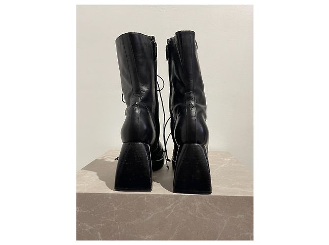 Botas NODALETO T.EU 37 Cuero Negro - vista 6