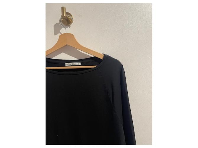 ACNE STUDIOS Tops T.International S Algodón Negro - vista 2