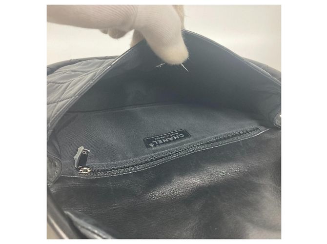 Borsa Chanel Hula Hoop Matelassé CC Nero - vista 12