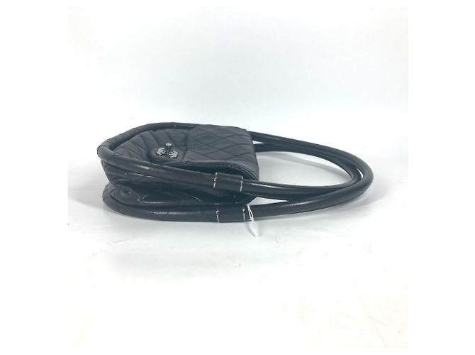 Borsa Chanel Hula Hoop Matelassé CC Nero - vista 3