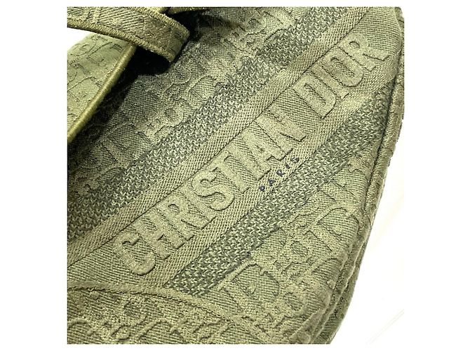 Borsa Saddle Khaki Christian Dior Cachi - vista 4