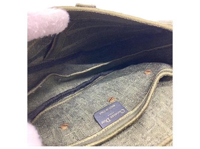 Borsa Saddle Khaki Christian Dior Cachi - vista 8