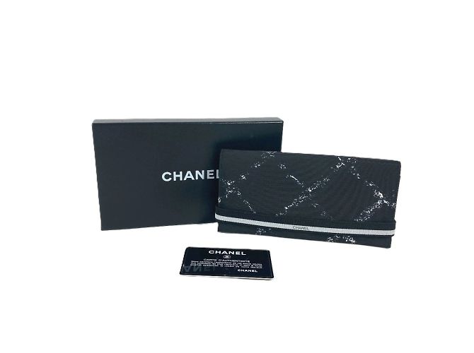 Chanel A14344 Cartera Larga Negro - vista 18