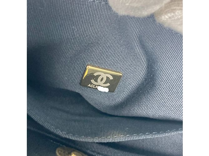Chanel AS3502 Schultertasche aus gestepptem Lammleder Schwarz - Ansicht 14
