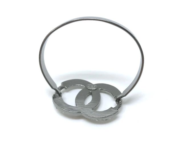 Bracciale charm in strass Chanel Coco Mark CC - vista 8