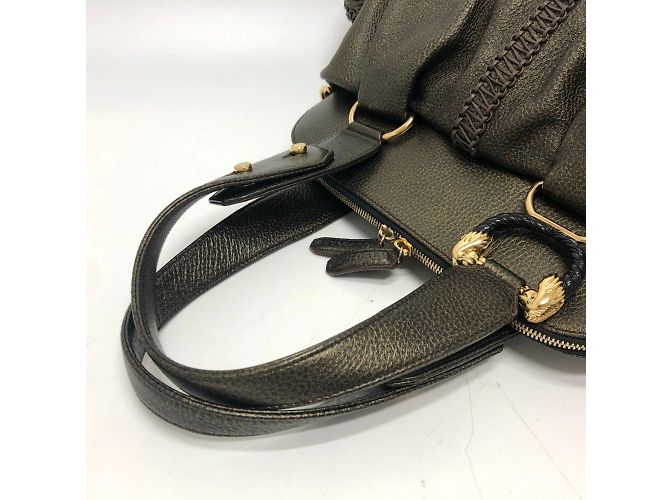 Bulgari Borsa Bvlgari Leoni 2WAY Bronzo - vista 11
