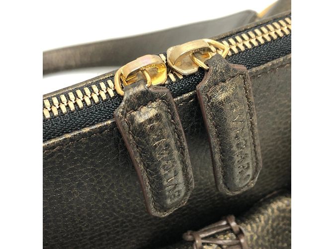 Bulgari Borsa Bvlgari Leoni 2WAY Bronzo - vista 12