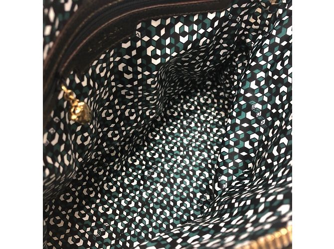 Bulgari Borsa Bvlgari Leoni 2WAY Bronzo - vista 13