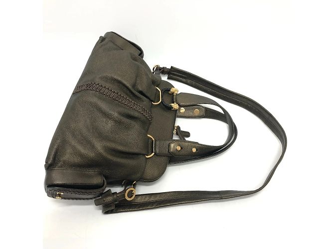 Bulgari Borsa Bvlgari Leoni 2WAY Bronzo - vista 3