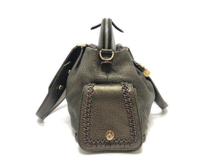 Bulgari Borsa Bvlgari Leoni 2WAY Bronzo - vista 4