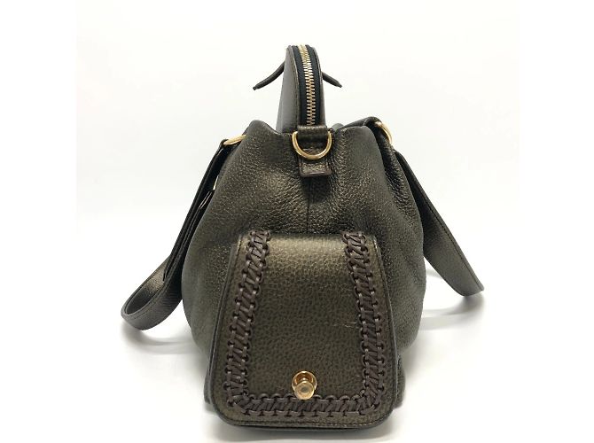 Bulgari Borsa Bvlgari Leoni 2WAY Bronzo - vista 5