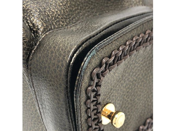 Bulgari Borsa Bvlgari Leoni 2WAY Bronzo - vista 8