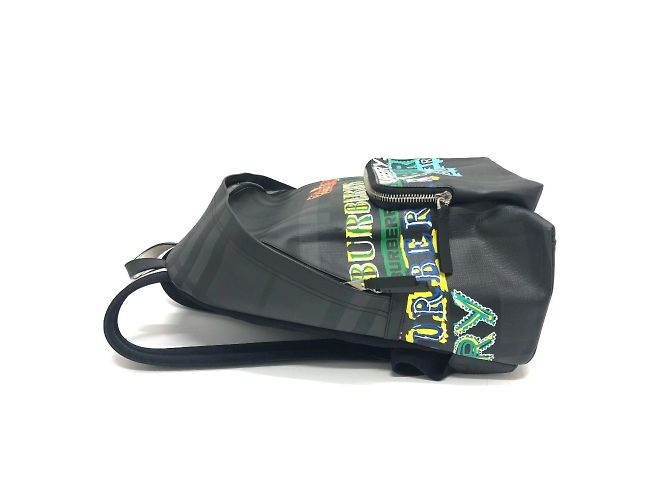 Burberry Grafik-Check-Rucksack Braun Mehrfarben - Ansicht 5