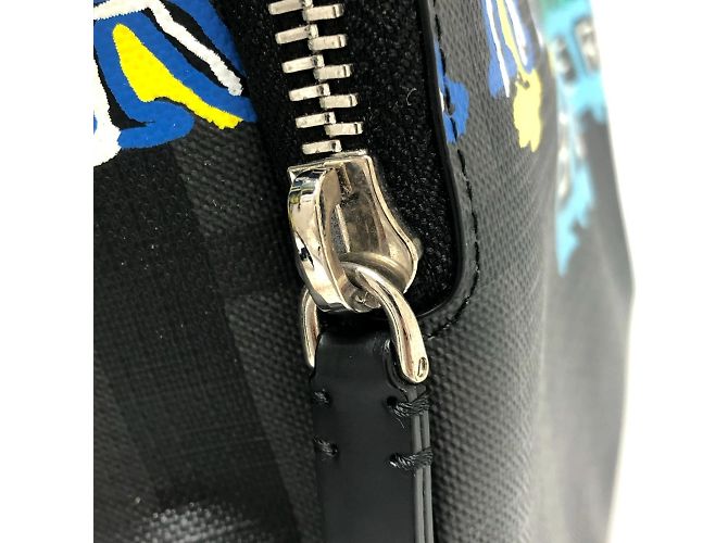 Burberry Grafik-Check-Rucksack Braun Mehrfarben - Ansicht 9