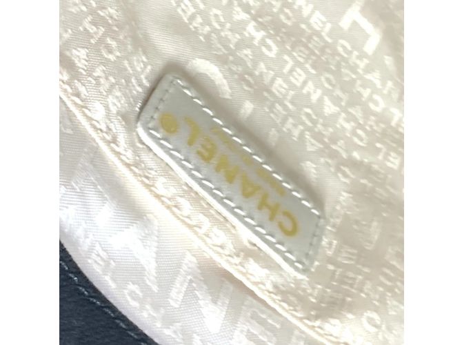 Bicolor Tote Bag Chanel CC Coco Mark Schwarz Weiß - Ansicht 13