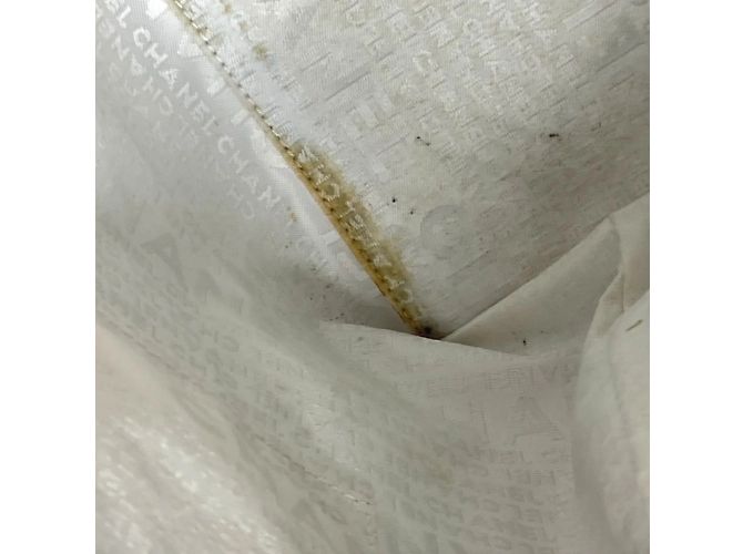 Bicolor Tote Bag Chanel CC Coco Mark Schwarz Weiß - Ansicht 14